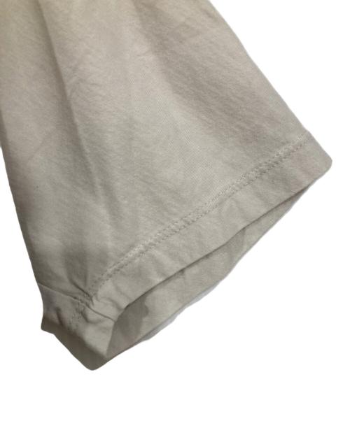 MARTIN MARGIELA（マルタン・マルジェラ）Martin Margiela (マルタン・マルジェラ) 切替デザインTシャツ ベージュ×グレー サイズ:38の古着・服飾アイテム