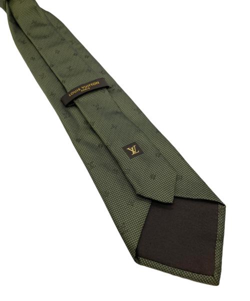 LOUIS VUITTON（ルイ ヴィトン）LOUIS VUITTON (ルイ ヴィトン) シルクネクタイ グリーン サイズ:不明の古着・服飾アイテム