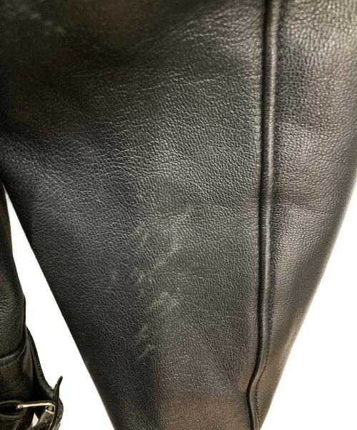 JACKROSE（ジャックローズ）JACKROSE (ジャックローズ) ラムレザージャケット ブラック サイズ:XLの古着・服飾アイテム