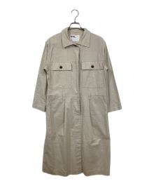 MHL（エムエイチエル）の古着「COTTON LINEN OXFORD」｜ベージュ