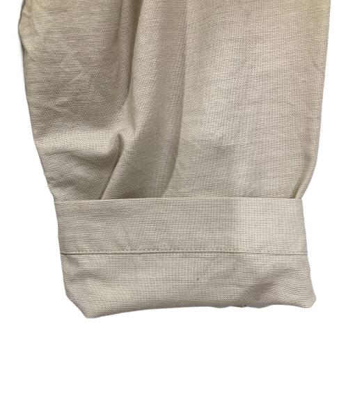 MHL（エムエイチエル）MHL (エムエイチエル) COTTON LINEN OXFORD ベージュ サイズ:2の古着・服飾アイテム