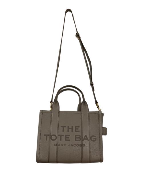 MARC JACOBS（マークジェイコブズ）MARC JACOBS (マークジェイコブス) THE LEATHER SMALL TOTE BAG グレーの古着・服飾アイテム