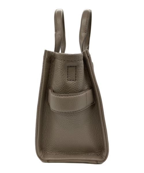 MARC JACOBS（マークジェイコブズ）MARC JACOBS (マークジェイコブス) THE LEATHER SMALL TOTE BAG グレーの古着・服飾アイテム