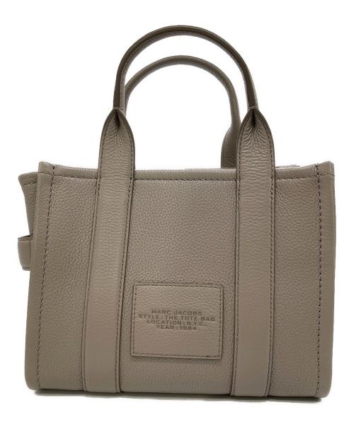 MARC JACOBS（マークジェイコブズ）MARC JACOBS (マークジェイコブス) THE LEATHER SMALL TOTE BAG グレーの古着・服飾アイテム