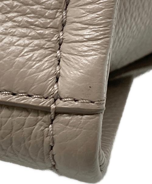 MARC JACOBS（マークジェイコブズ）MARC JACOBS (マークジェイコブス) THE LEATHER SMALL TOTE BAG グレーの古着・服飾アイテム