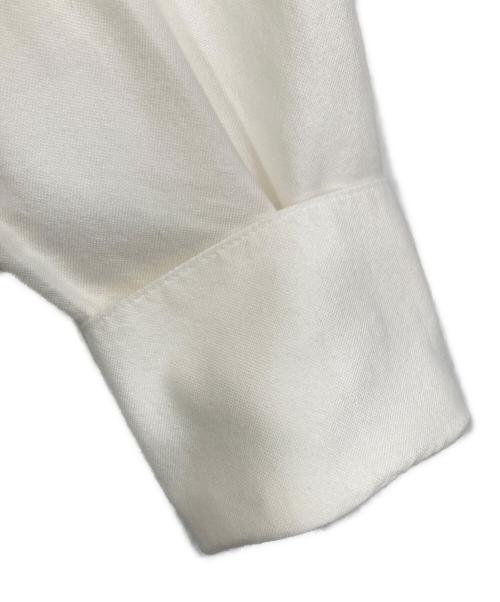 Whim Gazette（ウィムガゼット）Whim Gazette (ウィムガゼット) オックスワンウォッシュシャツ ホワイト サイズ:FREEの古着・服飾アイテム