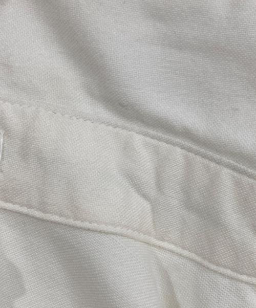 Whim Gazette（ウィムガゼット）Whim Gazette (ウィムガゼット) オックスワンウォッシュシャツ ホワイト サイズ:FREEの古着・服飾アイテム