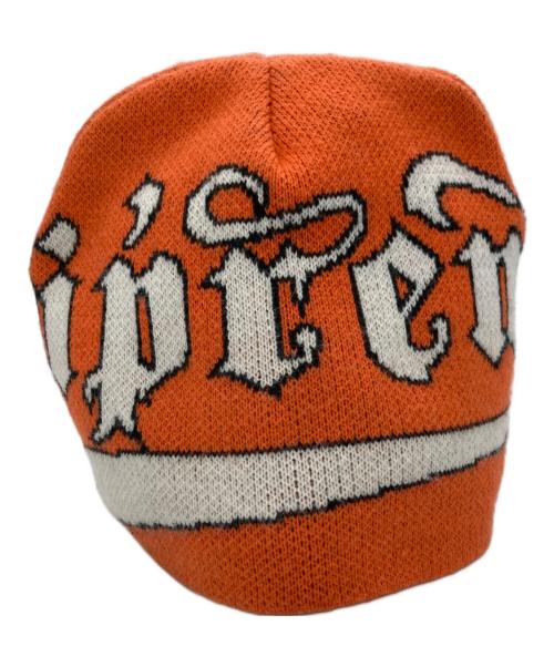 SUPREME（シュプリーム）SUPREME (シュプリーム) New Era (ニューエラ) Accent Beanie オレンジの古着・服飾アイテム