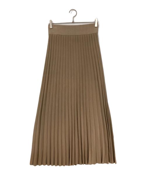 DEUXIEME CLASSE（ドゥーズィエム クラス）Deuxieme Classe (ドゥーズィエム クラス) beauty pleated sk ベージュ サイズ:36の古着・服飾アイテム