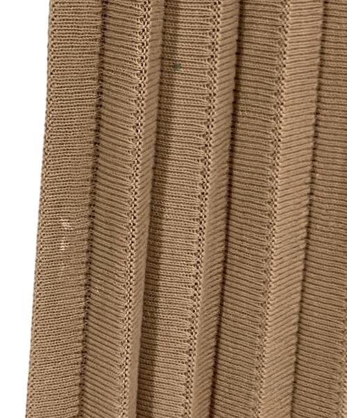 DEUXIEME CLASSE（ドゥーズィエム クラス）Deuxieme Classe (ドゥーズィエム クラス) beauty pleated sk ベージュ サイズ:36の古着・服飾アイテム