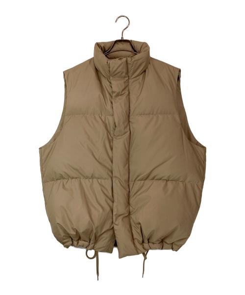 CALUX（キャラクス）CALUX (キャラクス) Deuxieme Classe (ドゥーズィエム クラス) PUFFRベスト カーキ サイズ:Fの古着・服飾アイテム