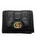 GUCCI（グッチ）の古着「GGマトラッセカードケースウォレット」｜ブラック