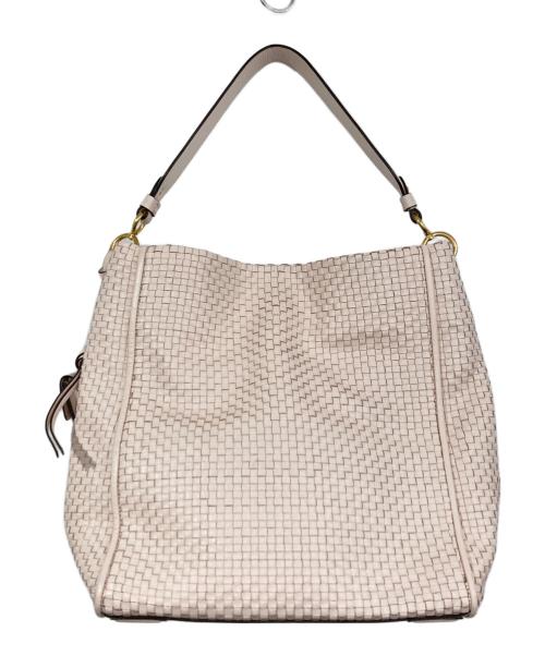 COLE HAAN（コールハーン）COLE HAAN (コールハーン) ゾエ ウーブン バケット ピンクの古着・服飾アイテム