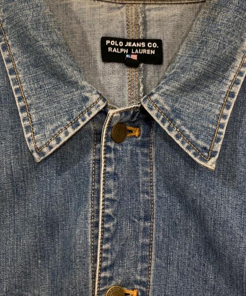 POLO JEANS CO.（ポロジーンズカンパニー）POLO JEANS CO. (ポロジーンズカンパニー) デニムカバーオール インディゴ サイズ:XLの古着・服飾アイテム