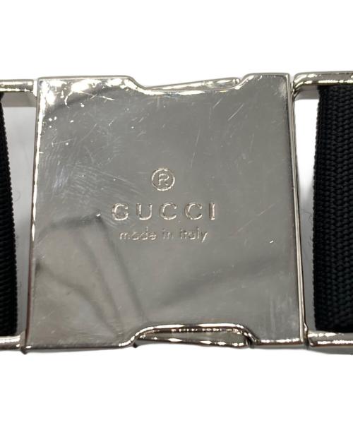 GUCCI（グッチ）GUCCI (グッチ) GGウエストバッグ ブラックの古着・服飾アイテム