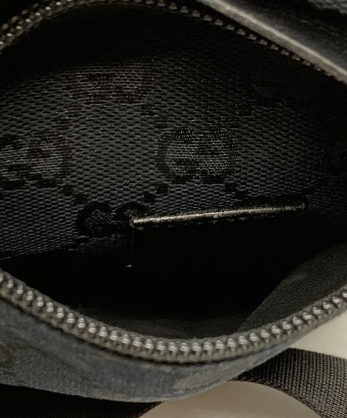 GUCCI（グッチ）GUCCI (グッチ) GGウエストバッグ ブラックの古着・服飾アイテム