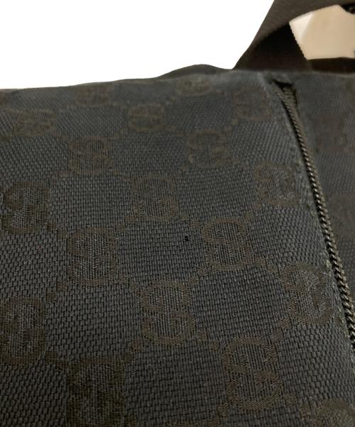 GUCCI（グッチ）GUCCI (グッチ) GGウエストバッグ ブラックの古着・服飾アイテム