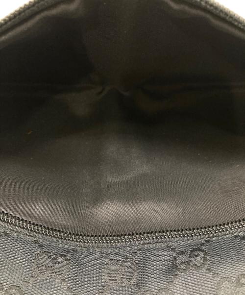 GUCCI（グッチ）GUCCI (グッチ) GGウエストバッグ ブラックの古着・服飾アイテム