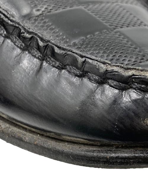 LOUIS VUITTON（ルイ ヴィトン）LOUIS VUITTON (ルイ ヴィトン) ダミエローファー ブラック サイズ:9 1/2の古着・服飾アイテム