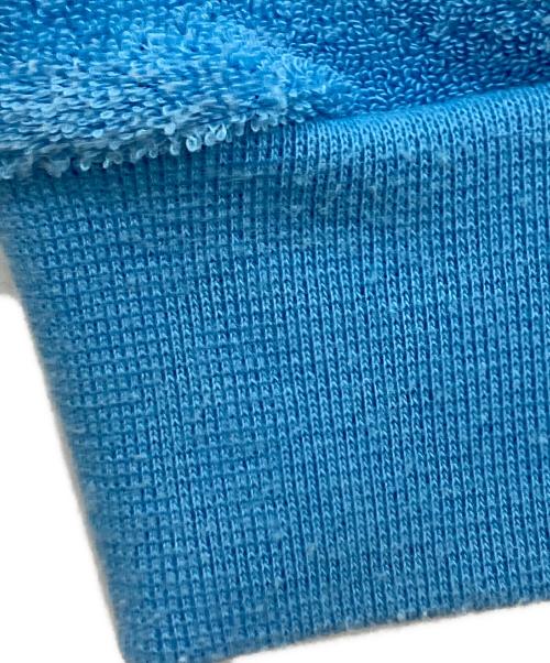 adidas（アディダス）adidas (アディダス) パイル地半袖スウェット ブルー サイズ:Ⅿの古着・服飾アイテム