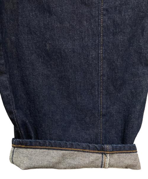 Something（サムシング）Something (サムシング) W KNEE SALOPETTE インディゴ サイズ:FREEの古着・服飾アイテム