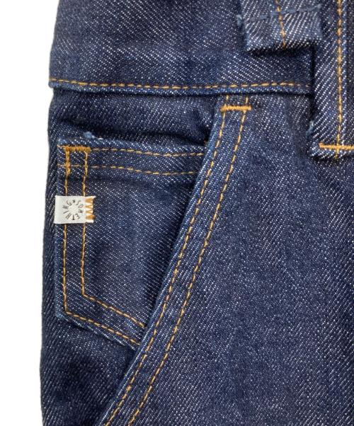 Something（サムシング）Something (サムシング) W KNEE SALOPETTE インディゴ サイズ:FREEの古着・服飾アイテム