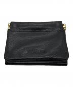 Hashibamiハシバミ）の古着「3つ折り財布」｜ブラック