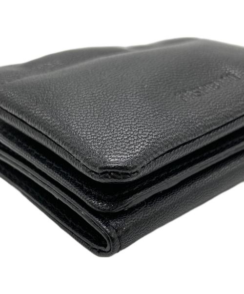 Hashibami（ハシバミ）Hashibami (ハシバミ) 3つ折り財布 ブラックの古着・服飾アイテム