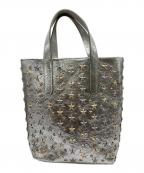 JIMMY CHOOジミーチュウ）の古着「2WAYバッグ」｜シルバー