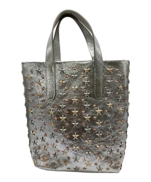 JIMMY CHOO（ジミーチュウ）JIMMY CHOO (ジミーチュウ) 2WAYバッグ シルバーの古着・服飾アイテム