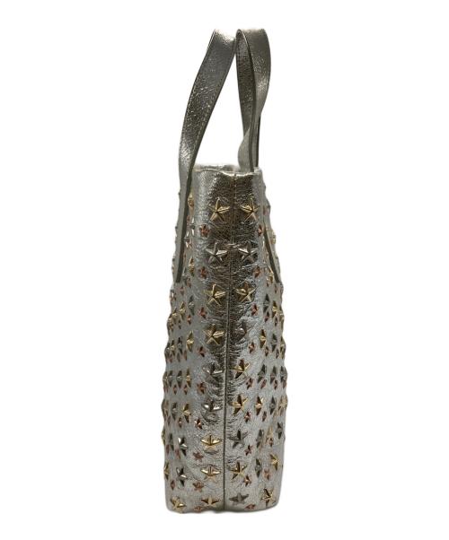 JIMMY CHOO（ジミーチュウ）JIMMY CHOO (ジミーチュウ) 2WAYバッグ シルバーの古着・服飾アイテム