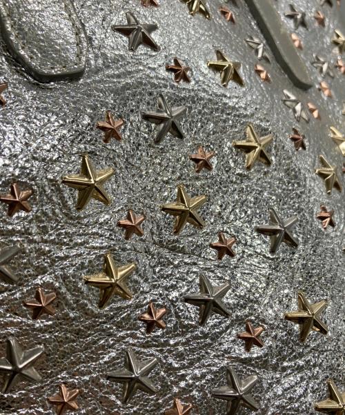 JIMMY CHOO（ジミーチュウ）JIMMY CHOO (ジミーチュウ) 2WAYバッグ シルバーの古着・服飾アイテム