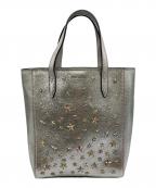 JIMMY CHOOジミーチュウ）の古着「2WAYバッグ」｜シルバー