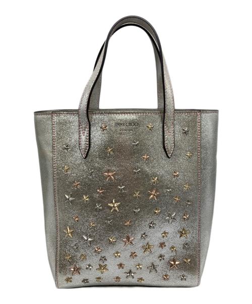 JIMMY CHOO（ジミーチュウ）JIMMY CHOO (ジミーチュウ) 2WAYバッグ シルバーの古着・服飾アイテム