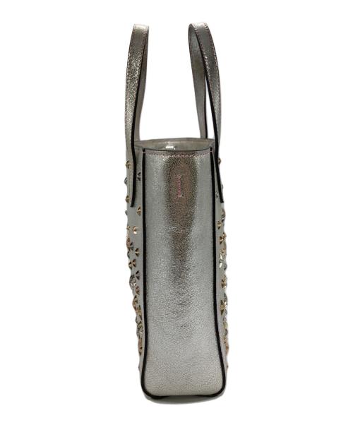 JIMMY CHOO（ジミーチュウ）JIMMY CHOO (ジミーチュウ) 2WAYバッグ シルバーの古着・服飾アイテム