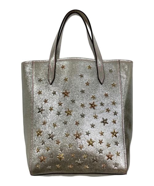 JIMMY CHOO（ジミーチュウ）JIMMY CHOO (ジミーチュウ) 2WAYバッグ シルバーの古着・服飾アイテム