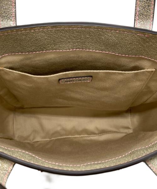 JIMMY CHOO（ジミーチュウ）JIMMY CHOO (ジミーチュウ) 2WAYバッグ シルバーの古着・服飾アイテム