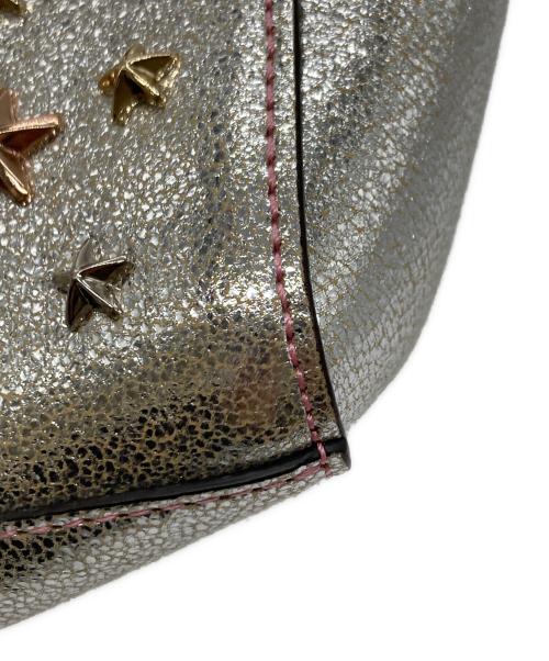JIMMY CHOO（ジミーチュウ）JIMMY CHOO (ジミーチュウ) 2WAYバッグ シルバーの古着・服飾アイテム