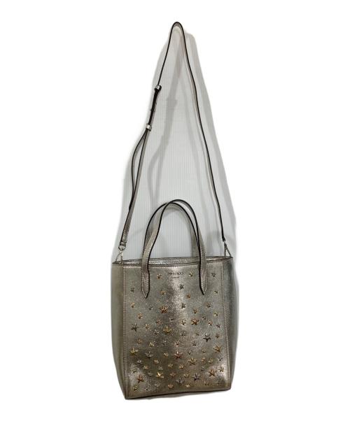 JIMMY CHOO（ジミーチュウ）JIMMY CHOO (ジミーチュウ) 2WAYバッグ シルバーの古着・服飾アイテム
