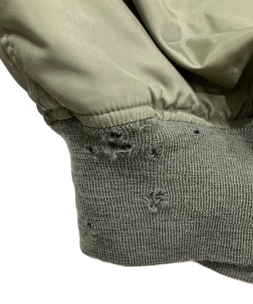 THE REAL McCOY'S（ザ・リアルマッコイズ）THE REAL McCOY'S (ザ・リアルマッコイズ) L-2B フライトジャケット カーキ サイズ:Ⅿの古着・服飾アイテム