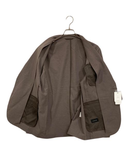 green label relaxing（グリーンレーベルリラクシング）green label relaxing (グリーンレーベルリラクシング) JUST fit ドライPEスリムセットアップ ジャケット＆パンツ ブラウン サイズ:XXLの古着・服飾アイテム