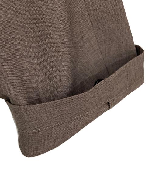 green label relaxing（グリーンレーベルリラクシング）green label relaxing (グリーンレーベルリラクシング) JUST fit ドライPEスリムセットアップ ジャケット＆パンツ ブラウン サイズ:XXLの古着・服飾アイテム