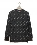 Hanes×SUPREMEヘインズ×シュプリーム）の古着「Thermal Crew 1 Pack」｜ブラック