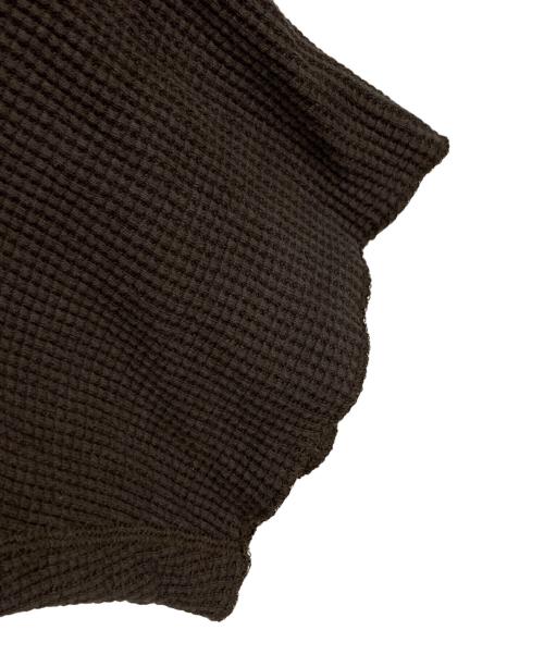 Americana（アメリカーナ）Americana (アメリカーナ) 半袖サーマルカットソー ブラウン サイズ:-の古着・服飾アイテム