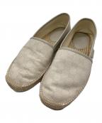 GUCCIグッチ）の古着「GGキャンバスエスパドリーユ」｜アイボリー