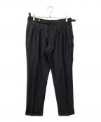 G.T.Aジーティーアー）の古着「2プリーツサイドアジャスタートロピカルウールスラックス」｜グレー