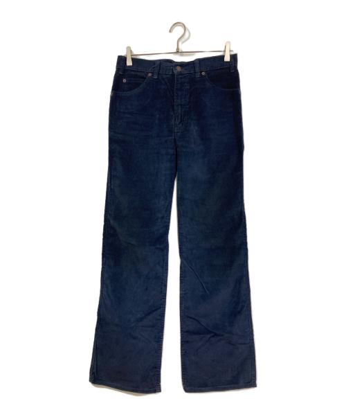 LEVI'S（リーバイス）LEVI'S (リーバイス) モールスキンブーツカットデニム ネイビー サイズ:不明　実寸参照の古着・服飾アイテム
