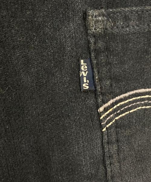 LEVI'S（リーバイス）LEVI'S (リーバイス) モールスキンブーツカットデニム ネイビー サイズ:不明　実寸参照の古着・服飾アイテム