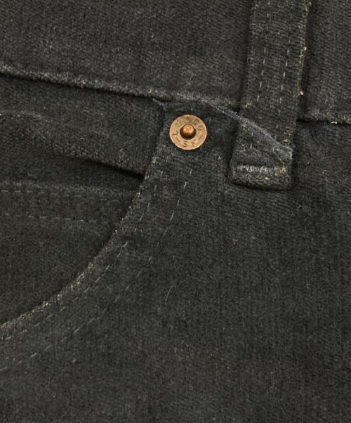 LEVI'S（リーバイス）LEVI'S (リーバイス) モールスキンブーツカットデニム ネイビー サイズ:不明　実寸参照の古着・服飾アイテム