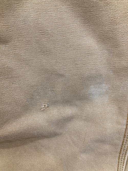 CATERPILLAR（キャタピラー）CATERPILLAR (キャタピラー) ダック地ダブルニーオーバーオール ベージュ サイズ:不明の古着・服飾アイテム